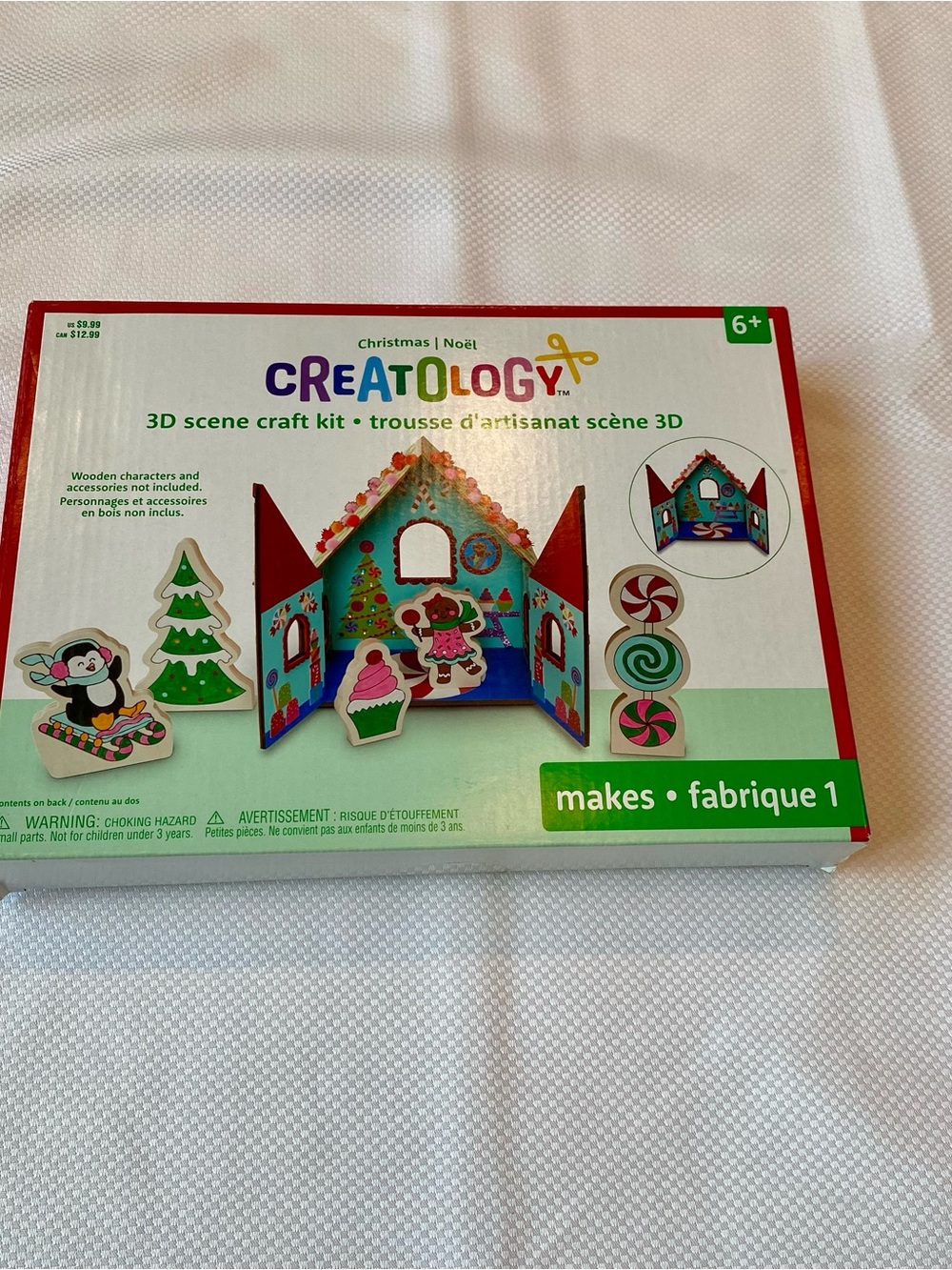 Creatology Christmas 3D Scene Craft Kit - Multi-Color